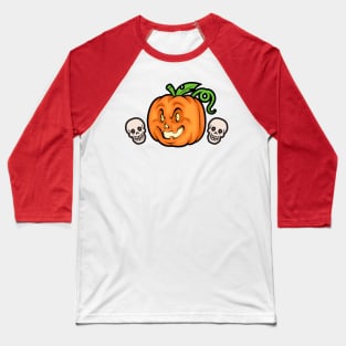 Jack o Lantern Baseball T-Shirt